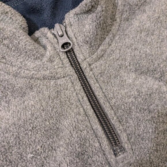 NEW 2T Boys The Children's Place Half Zip Mock Turtle Neck Fleece Sweater - Picture 3 of 4